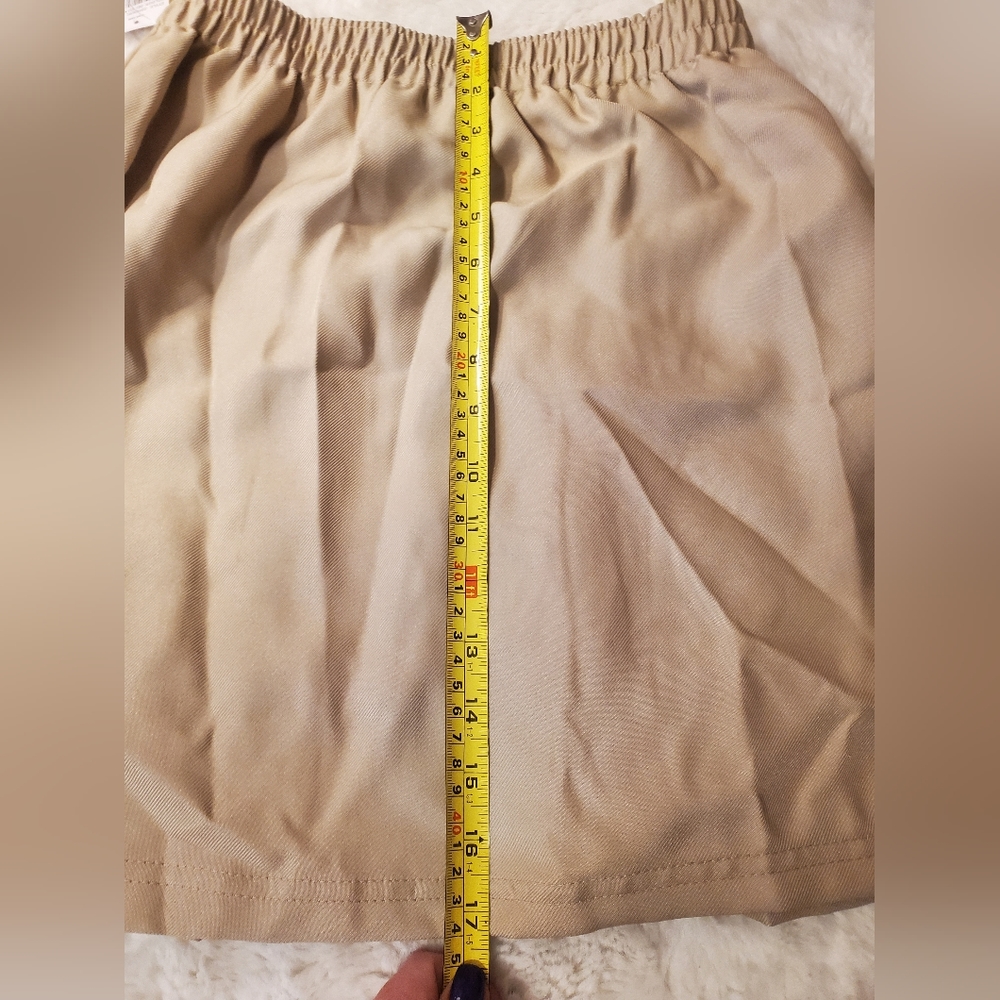 Girl skirt school uniform , beige, size 16, new with tag - Picture 6 of 8